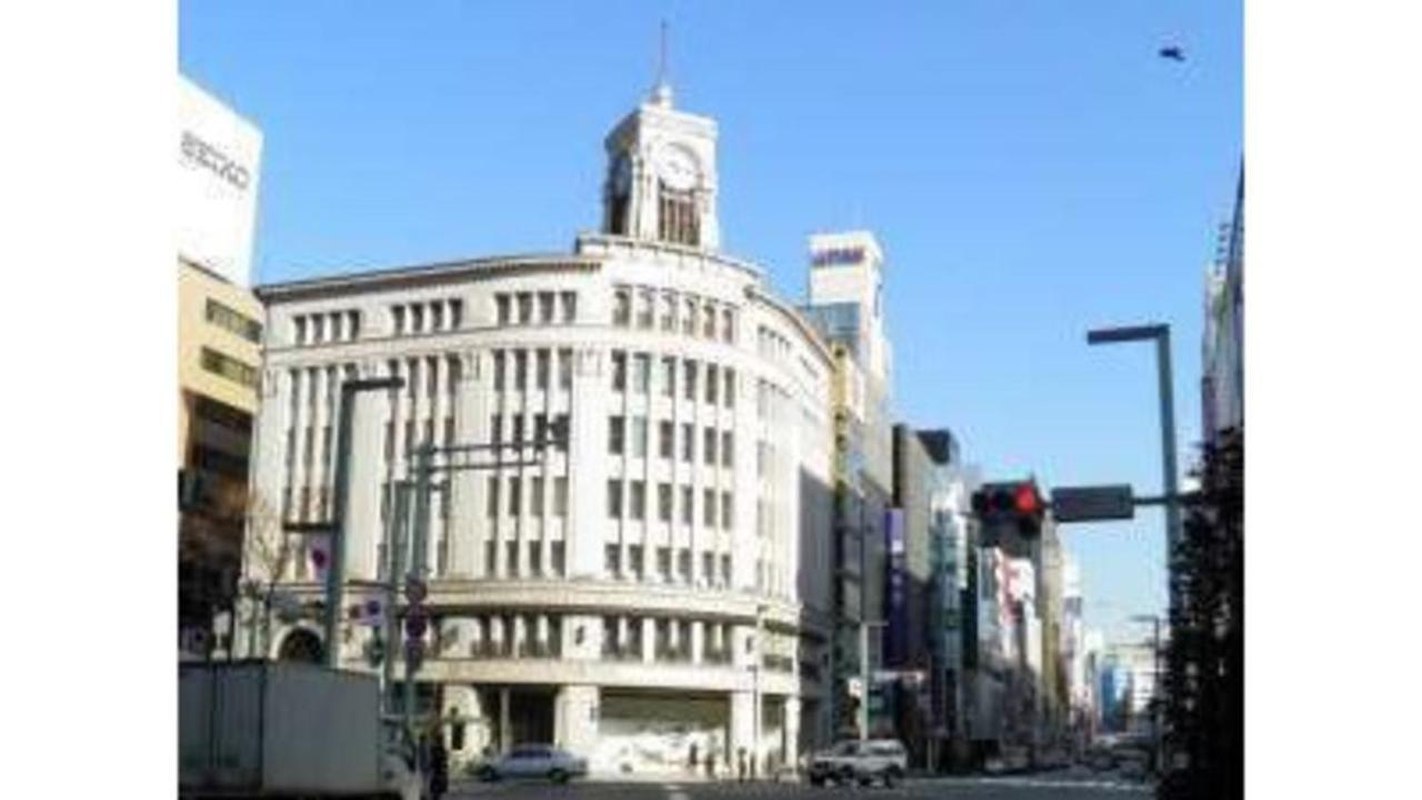 Via Inn Higashiginza Prefektura Tokio Exteriér fotografie